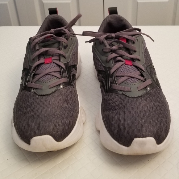 Saucony Odysseus Gray Running Sneakers S20771-20 Size 8 - Picture 1 of 6